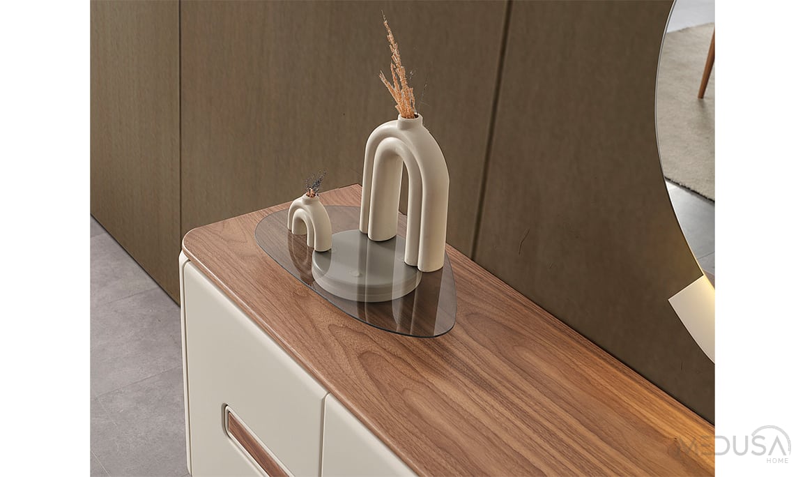 Medusa Home Mobilya - Enna Ceviz Konsol