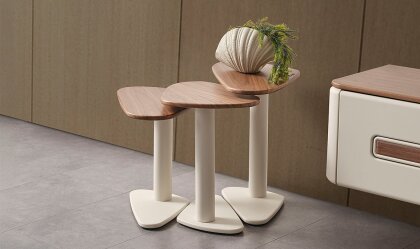 Medusa Home - Enna Ceviz Yan Sehpa