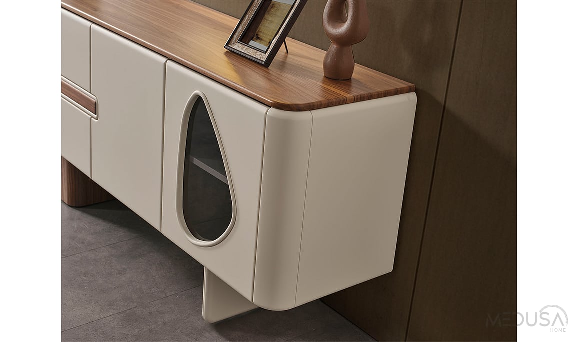 Medusa Home Mobilya - Enna Ceviz Yemek Odası