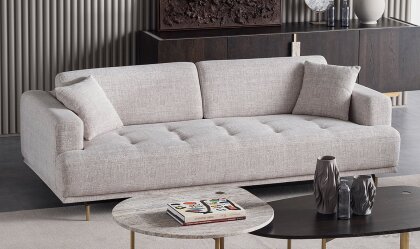 Medusa Home - Enzo Gri Üçlü Koltuk Medusa Home - Enzo Gri Üçlü Koltuk