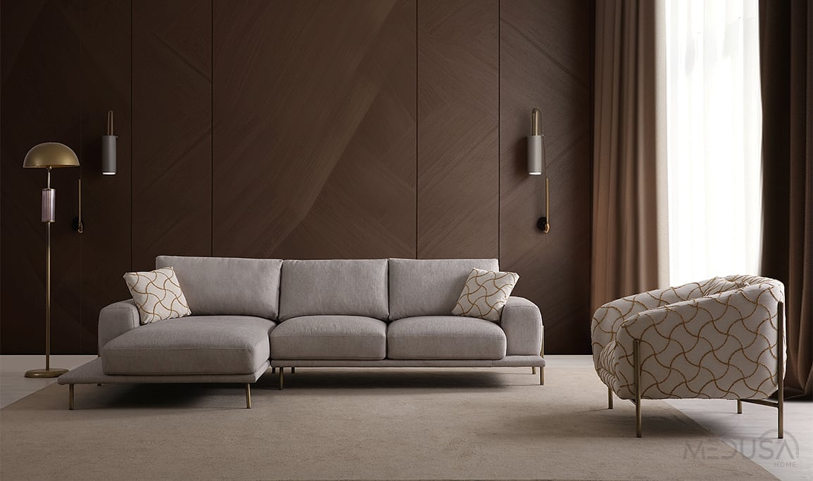 Medusa Home Mobilya - Eos Antik Modüler Köşe Takımı