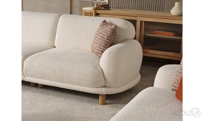 Medusa Home Mobilya - Esco Bohem Üçlü Koltuk