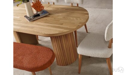 Medusa Home Mobilya - Esco Bohem Yemek Masası