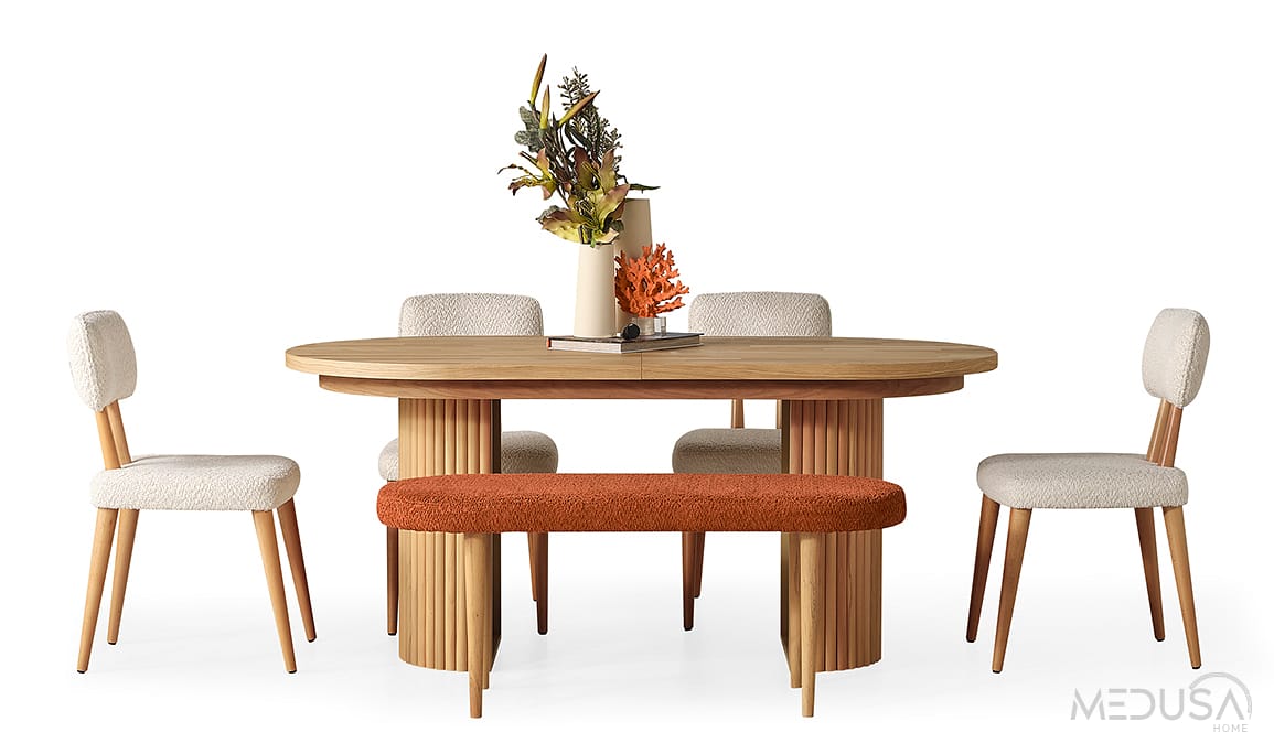 Medusa Home Mobilya - Esco Bohem Yemek Odası