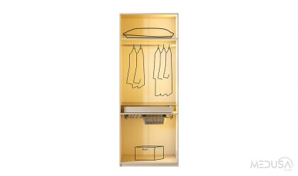 Medusa Home Mobilya - Esila Köşe Gardırop