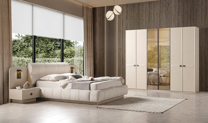 Medusa Home Mobilya - Esila Yatak Odası - Modern Yatak Odası