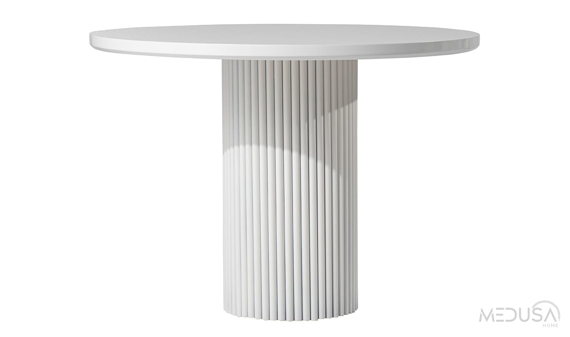 Medusa Home Mobilya - Esinti Beyaz Mutfak Masası
