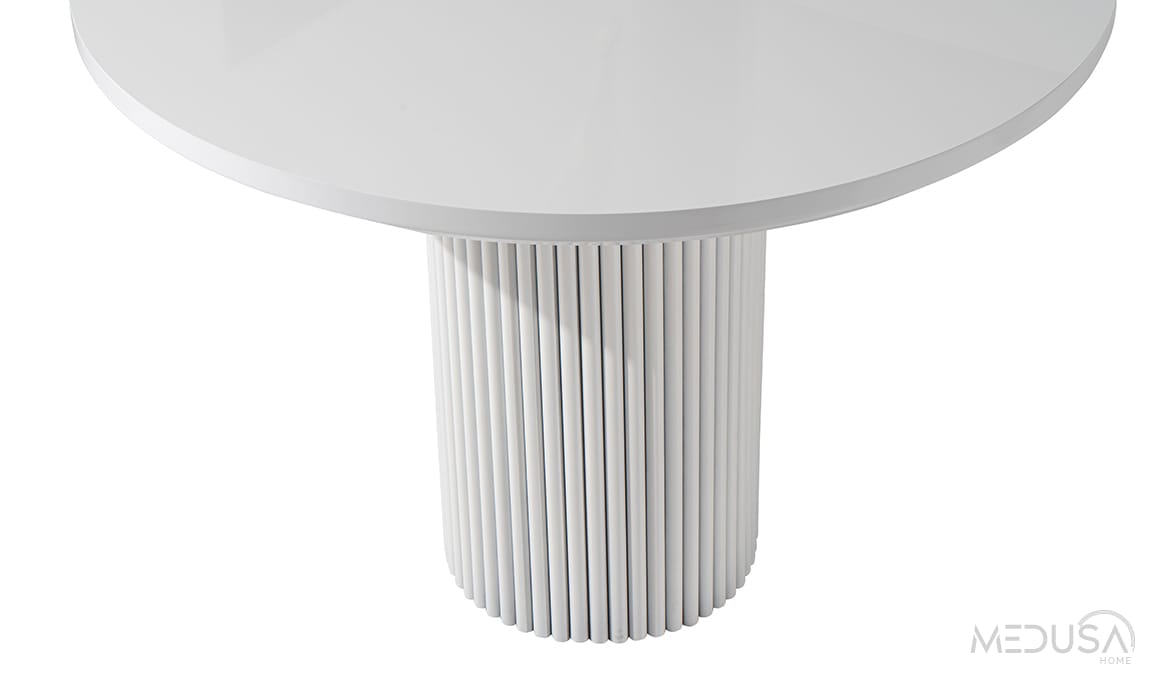 Medusa Home Mobilya - Esinti Beyaz Mutfak Masası