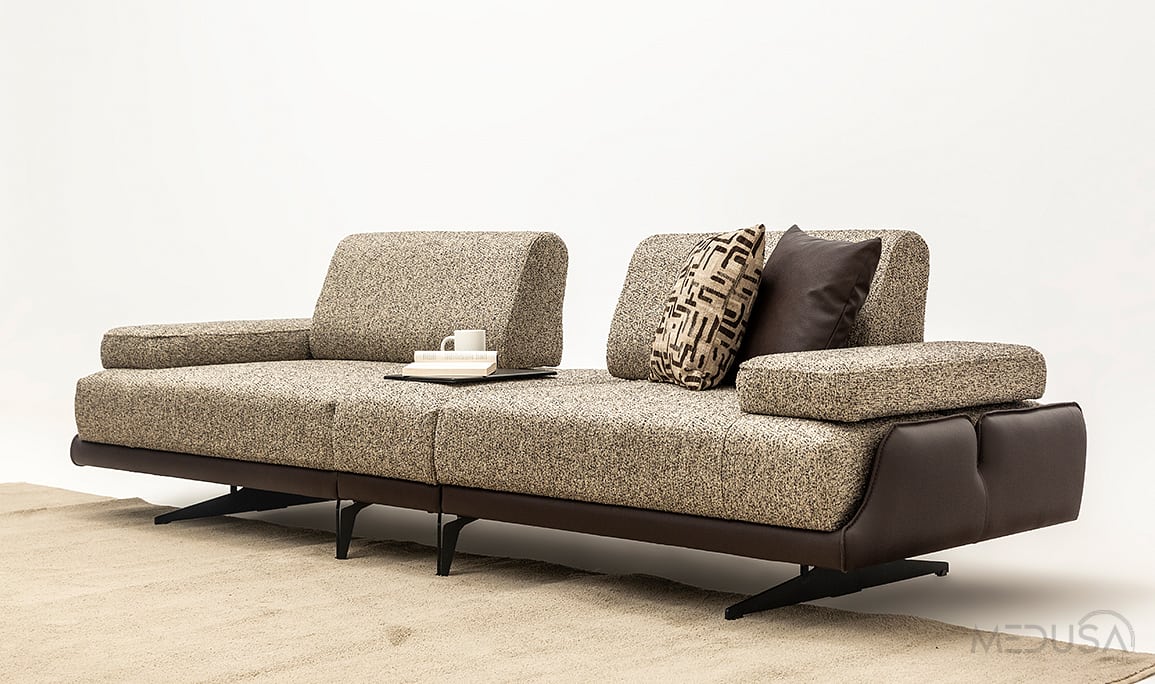 Medusa Home Mobilya - Esse Brown Modüler Koltuk Takımı