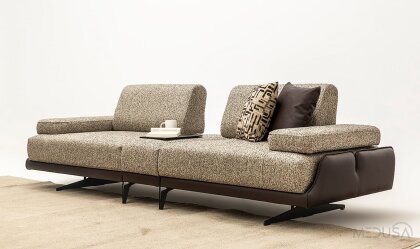 Medusa Home Mobilya - Esse Brown Modüler Koltuk Takımı