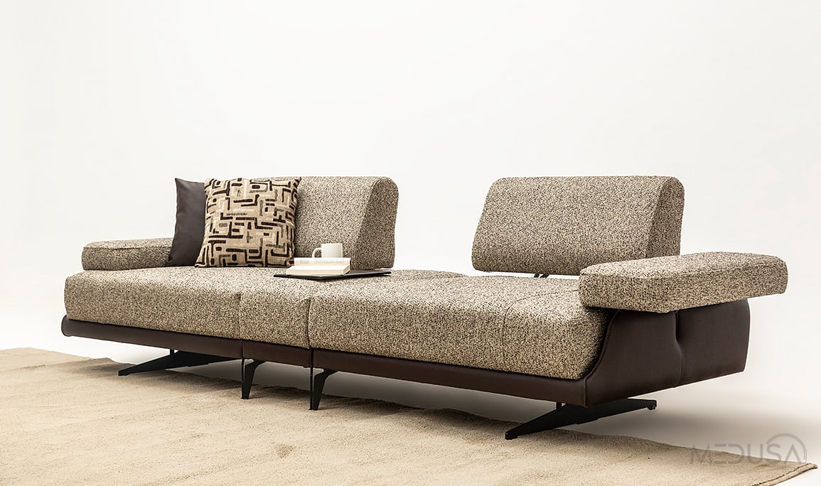 Medusa Home Mobilya - Esse Brown Modüler Koltuk Takımı