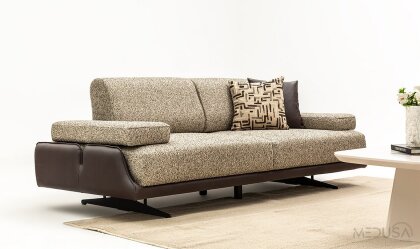 Medusa Home Mobilya - Esse Brown Modüler Koltuk Takımı