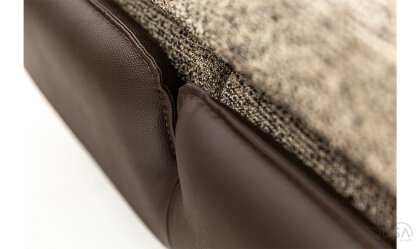 Medusa Home Mobilya - Esse Brown Üçlü Koltuk