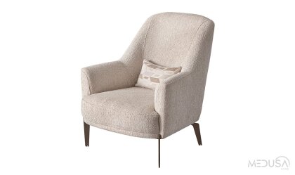 Medusa Home Mobilya - Esse Krem Berjer