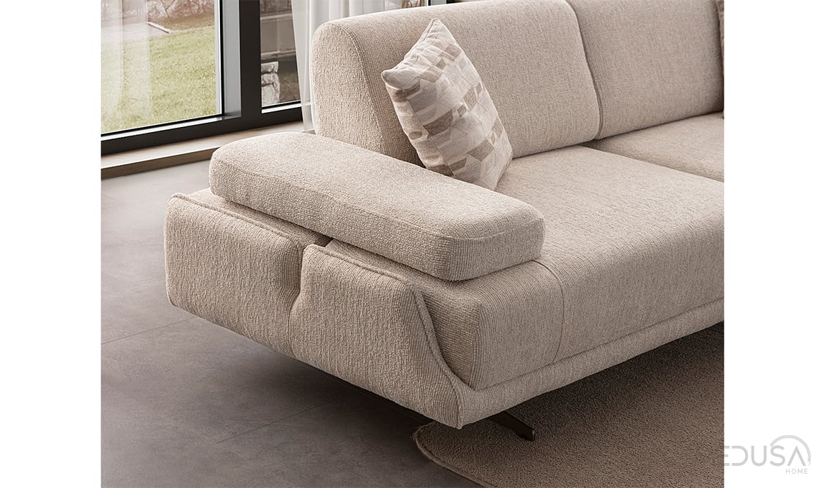 Medusa Home Mobilya - Esse Krem Koltuk Takımı