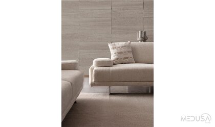 Medusa Home Mobilya - Esse Krem Üçlü Koltuk