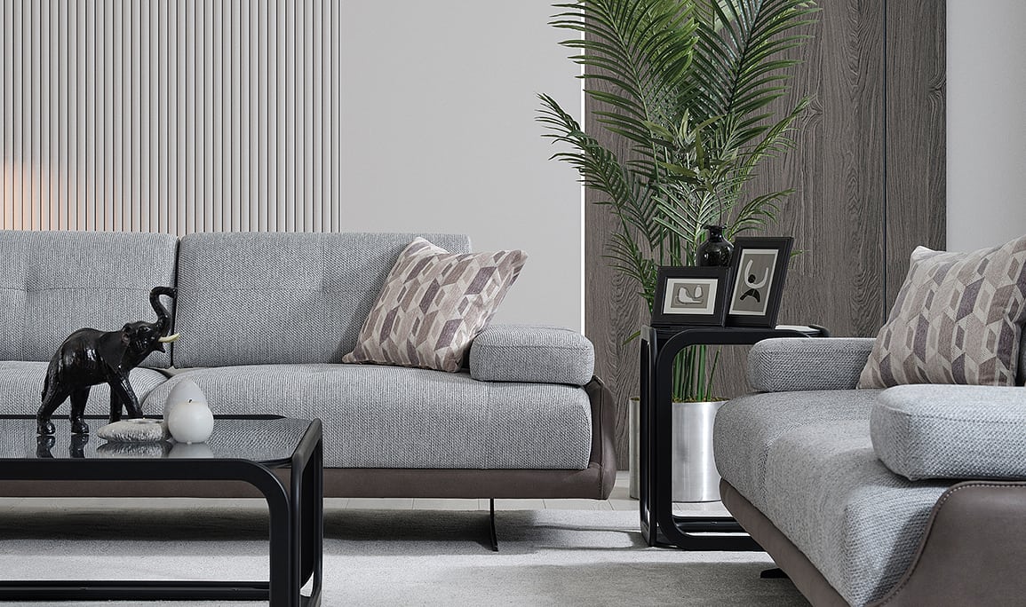 Medusa Home Mobilya - Esse Nubuk Koltuk Takımı