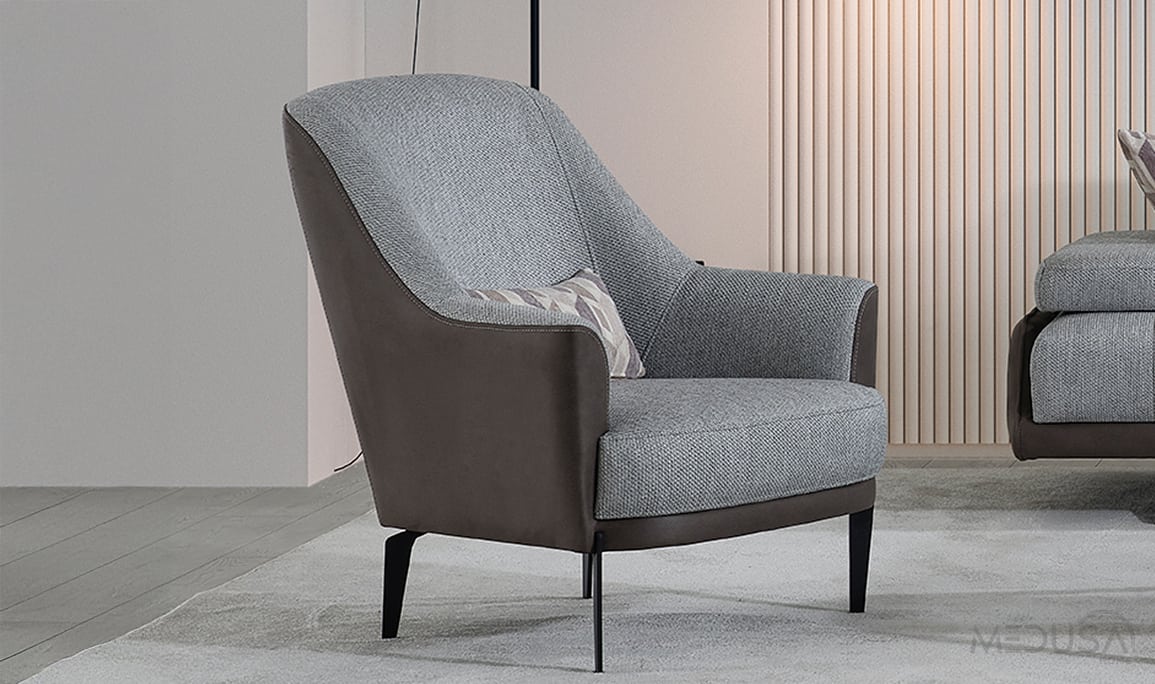 Medusa Home Mobilya - Esse Nubuk Koltuk Takımı