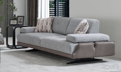 Medusa Home - Esse Nubuk Üçlü Koltuk Medusa Home - Esse Nubuk Üçlü Koltuk