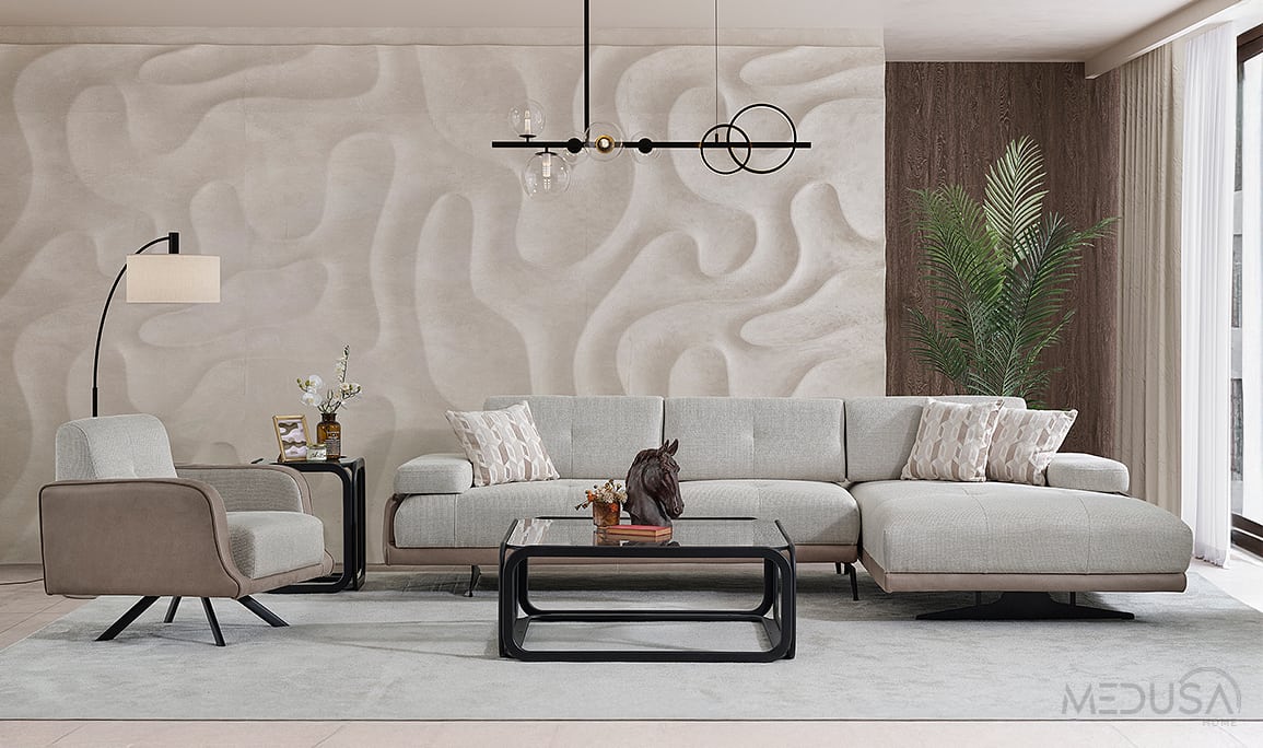 Medusa Home Mobilya - Esse Relax Koltuk Takımı