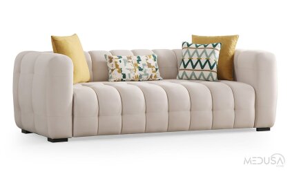Medusa Home Mobilya - Estanze Üçlü Koltuk