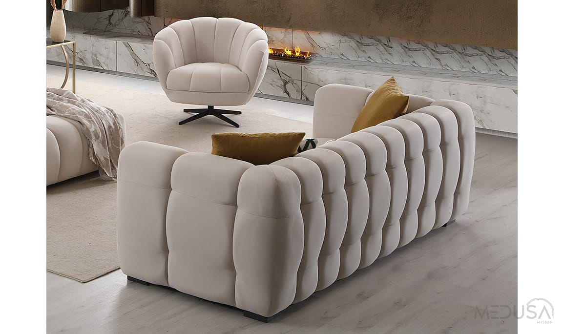 Medusa Home Mobilya - Estanze Üçlü Koltuk