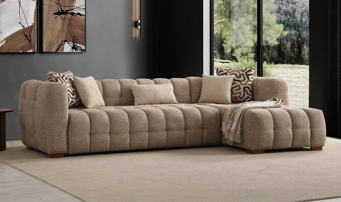 Medusa Home Mobilya - Estanze Yataklı Köşe Takımı - L Köşe Takımları Medusa Home Mobilya - Estanze Yataklı Köşe Takımı - L Köşe Takımları