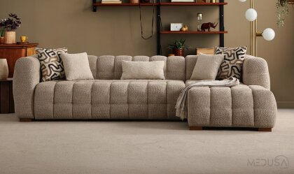 Medusa Home Mobilya - Estanze Yataklı Köşe Takımı