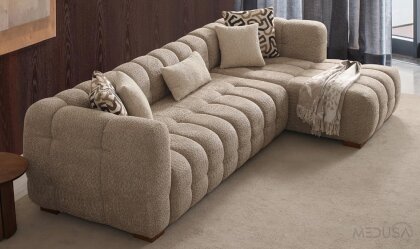 Medusa Home Mobilya - Estanze Yataklı Köşe Takımı