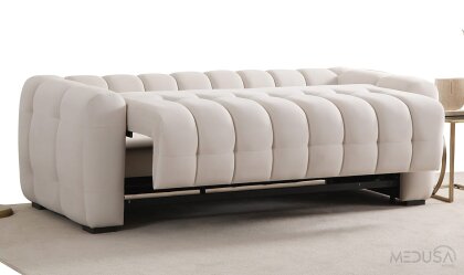 Medusa Home Mobilya - Estanze Yataklı Üçlü Koltuk