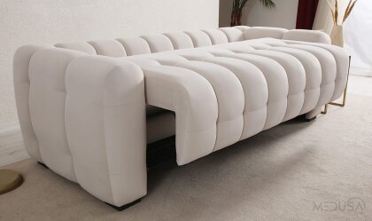 Medusa Home Mobilya - Estanze Yataklı Üçlü Koltuk