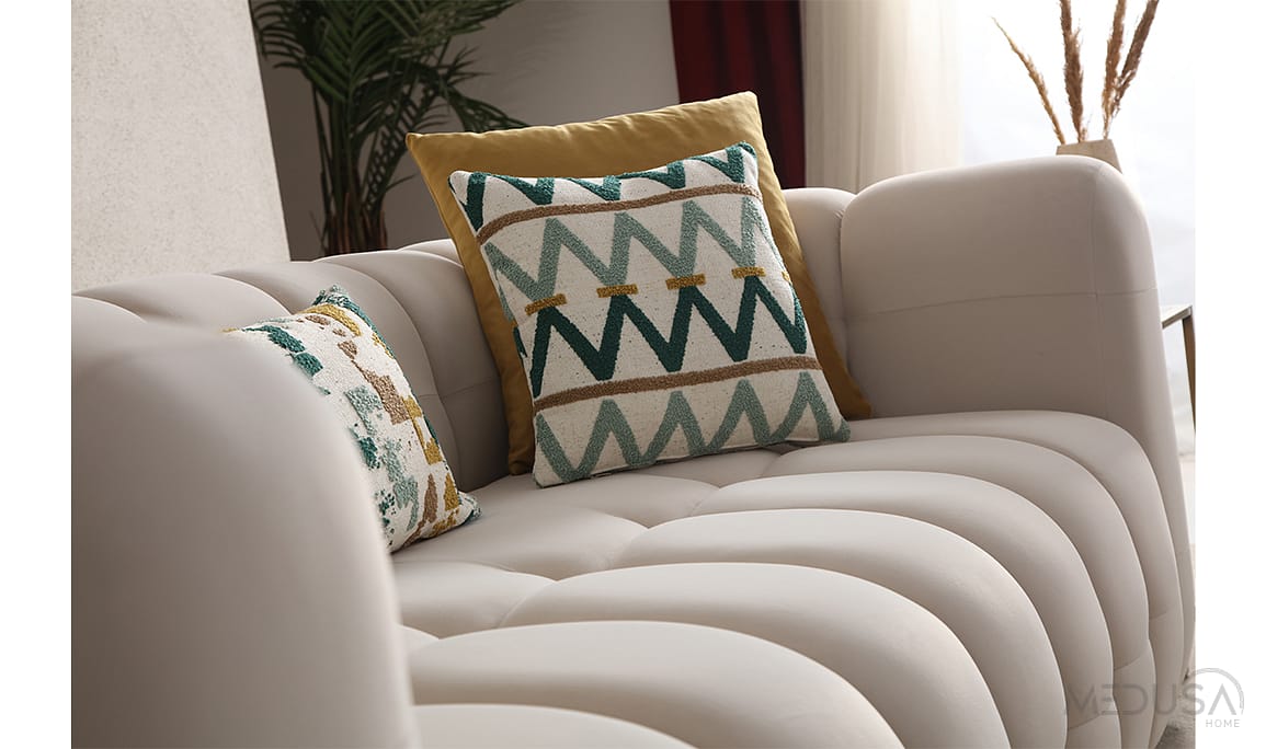 Medusa Home Mobilya - Estanze Yataklı Üçlü Koltuk