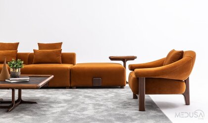 Medusa Home Mobilya - Etna Dörtlü Koltuk