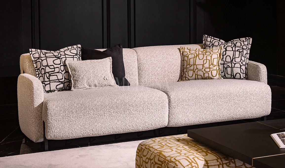 Medusa Home Mobilya - Etro Üçlü Koltuk
