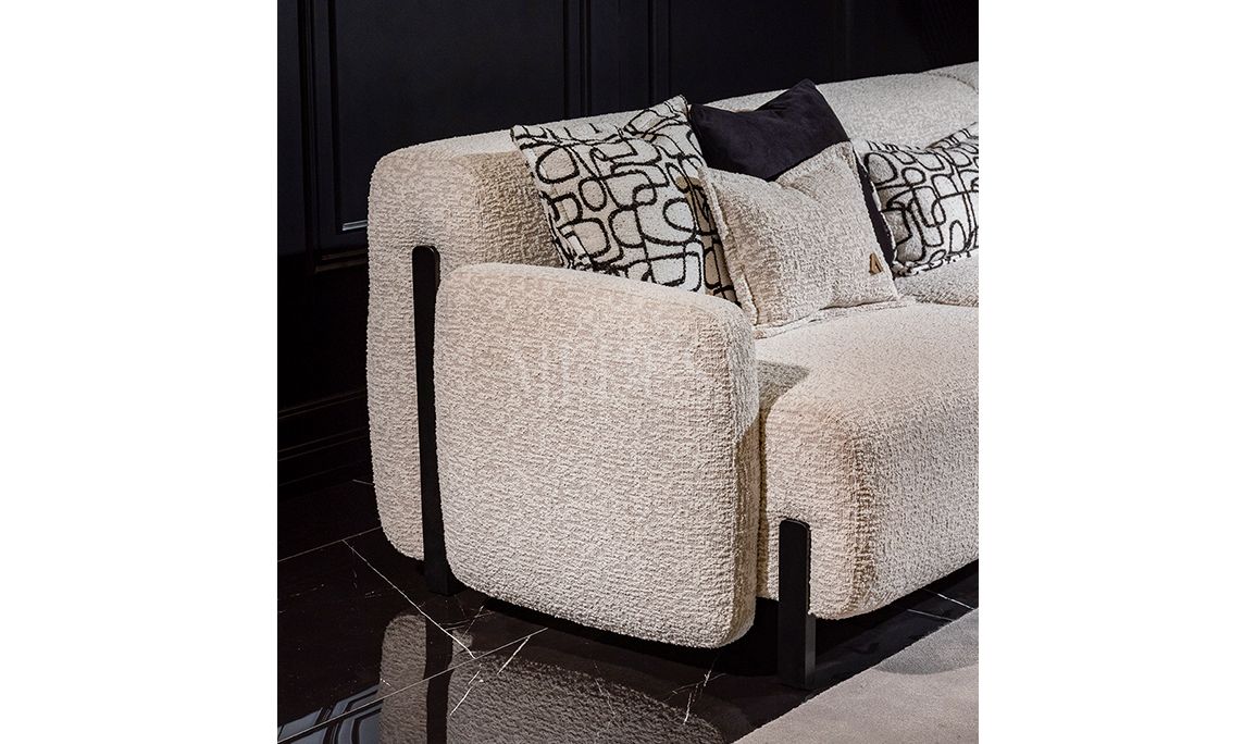 Medusa Home Mobilya - Etro Üçlü Koltuk