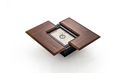 Medusa Home Mobilya - Event Akıllı Ceviz Orta Sehpa