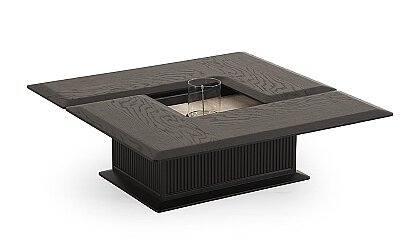 Medusa Home Mobilya - Event Akıllı Siyah Orta Sehpa