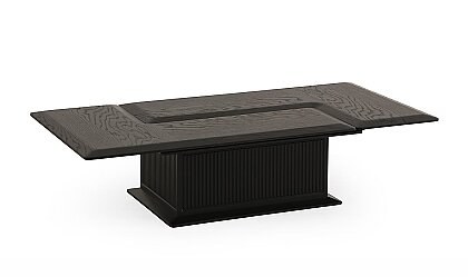 Medusa Home Mobilya - Event Akıllı Siyah Orta Sehpa