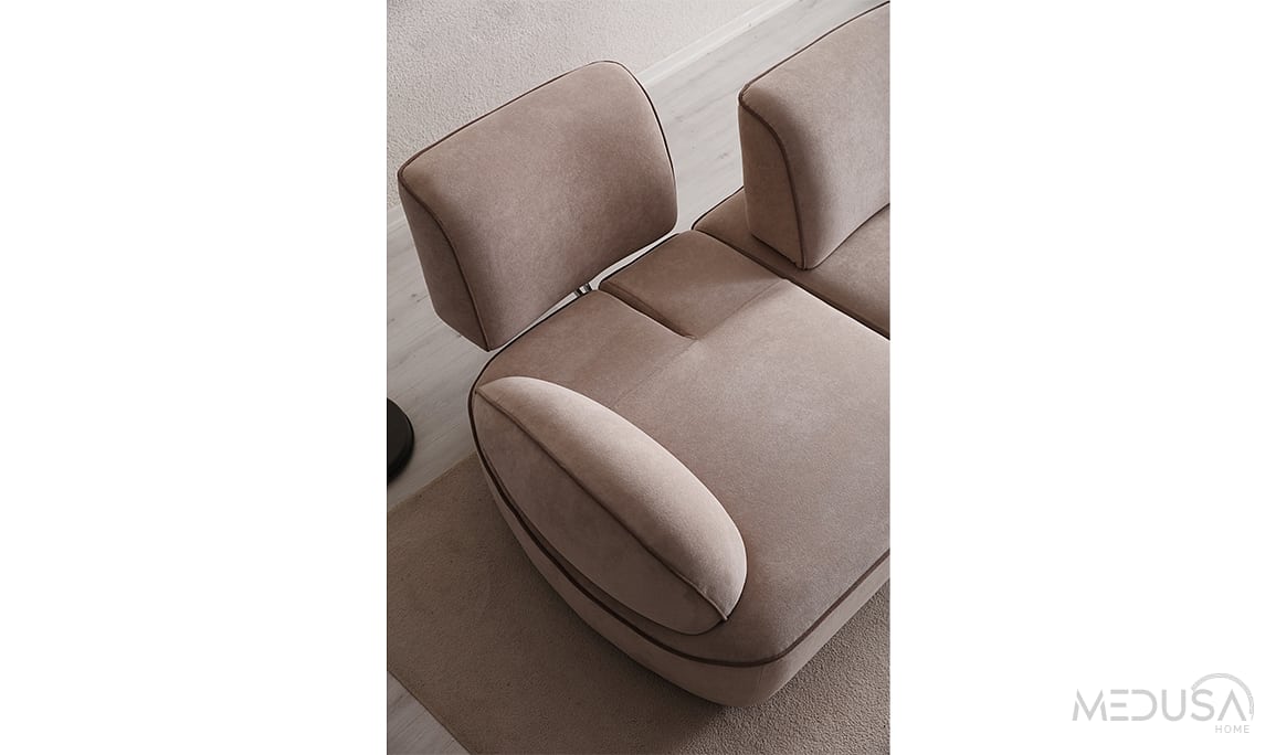 Medusa Home Mobilya - Evole Üçlü Koltuk