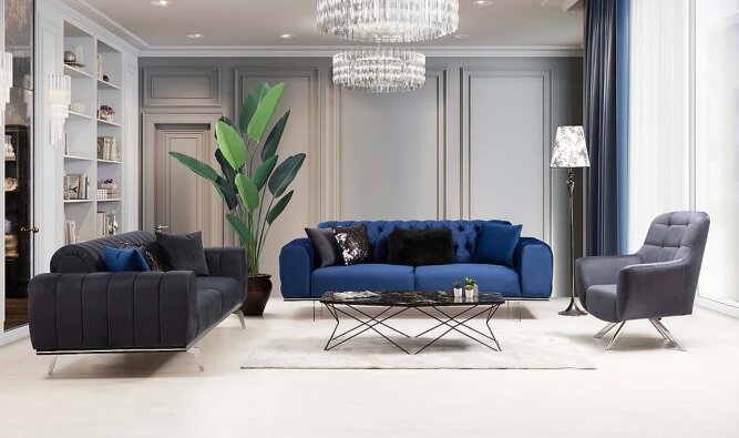 Medusa Home Mobilya - Eylül Koltuk Takımı - Modern Koltuk Takımları