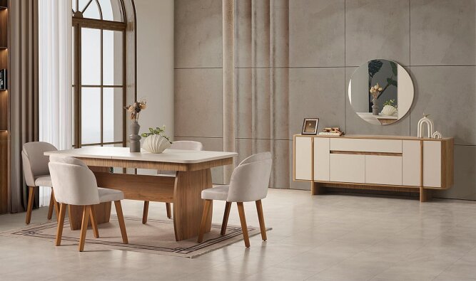 Medusa Home Mobilya - Eylül Yemek Odası - Modern Yemek Odaları