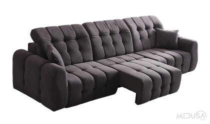 Medusa Home Mobilya - Ezio Storm Motorlu Dörtlü Koltuk