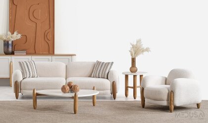 Medusa Home Mobilya - Fabio Üçlü Koltuk