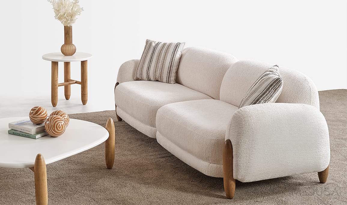 Medusa Home Mobilya - Fabio Üçlü Koltuk