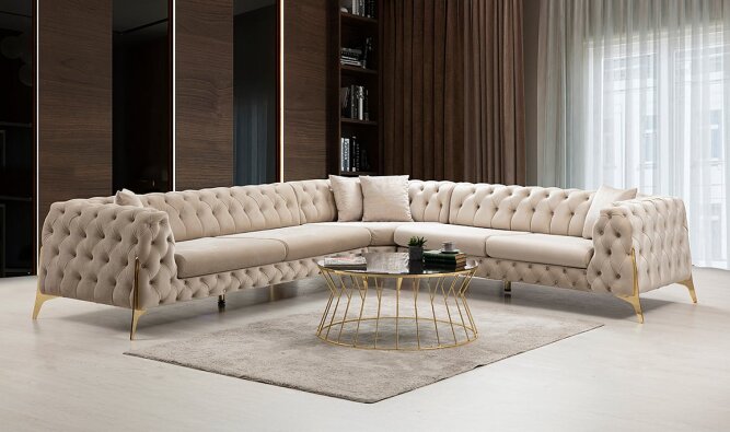Medusa Home Mobilya - Fantom Luxury Köşe Takımı - L Köşe Takımları