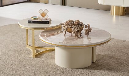 Medusa Home - Feralla Luxury Sehpa Seti