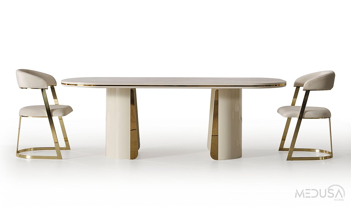 Medusa Home Mobilya - Feralla Luxury Yemek Odası