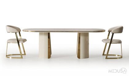 Medusa Home Mobilya - Feralla Luxury Yemek Odası