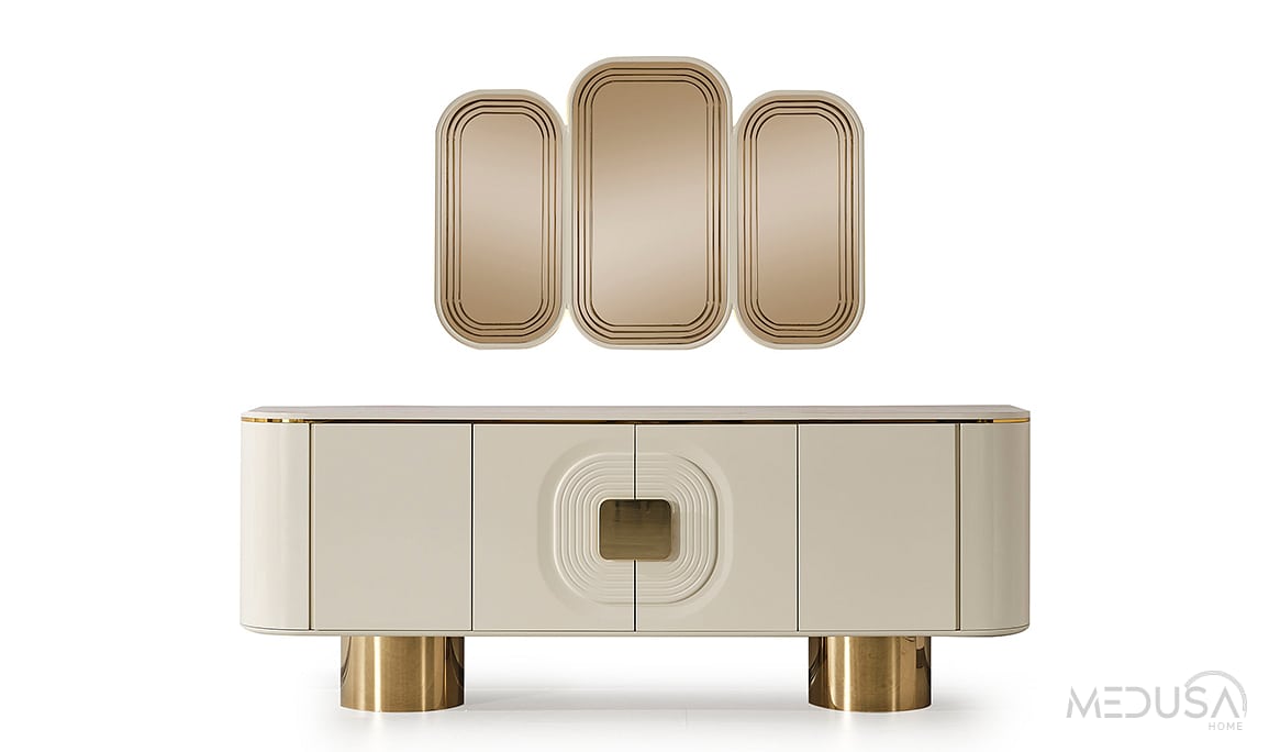 Medusa Home Mobilya - Feralla Luxury Yemek Odası