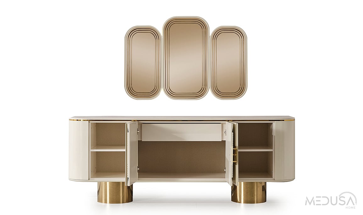 Medusa Home Mobilya - Feralla Luxury Yemek Odası